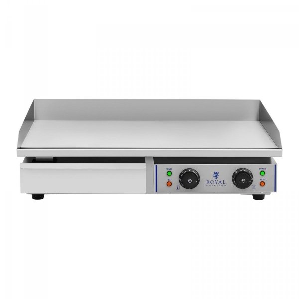 Płyta grillowa - 72,5 cm - gładka - 2 x 2200 W ROYAL CATERING 10010251 RCEG 75