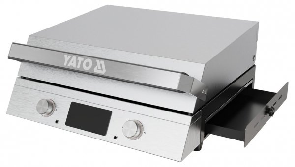 GRILL ELEKTRYCZNY YATOMI 2300W, PANEL LED YATO YG-20071