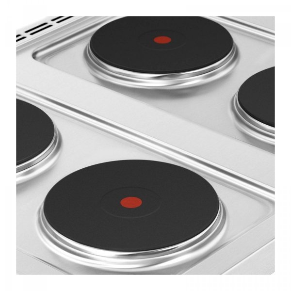 Kuchenka elektryczna - 4 palniki - 4 x 2600 W - otwarta podstawa Royal Catering 10011760 RC-EC4OC
