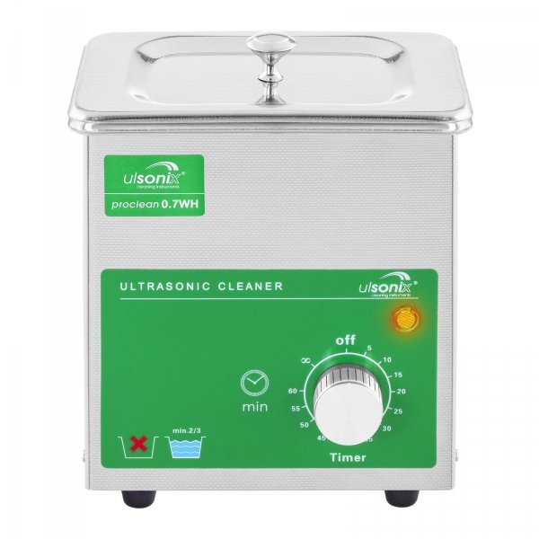 Myjka ultradźwiękowa - 0,7 litra - 60 W - Basic ULSONIX 10050033 Proclean 0.7 WH 