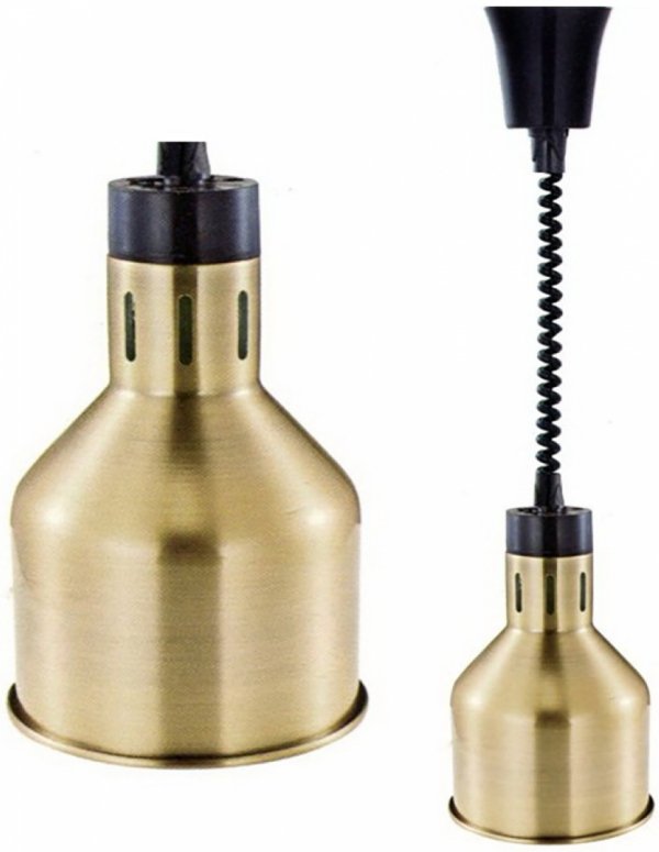 Lampa grzewcza złota Szron A6512-1206 5905440405529