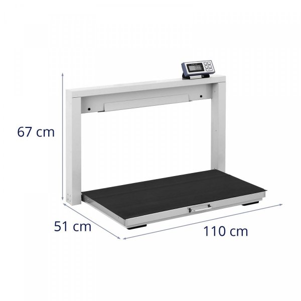 Waga platformowa 150kg/50g STEINBERG 10031199 SBS-PS-150W