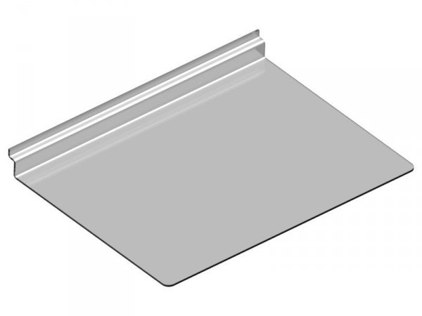 Półka bez frontu z plexi do panelu 30 cm x 15 cm