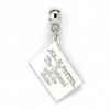 Zawieszka Charm List z Hogwartu - Harry Potter (posrebrzane)