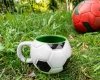 Kubek piłkarza ceramiczny 480 ml Footbal piłka