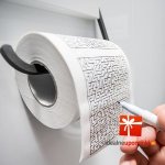 Papier toaletowy labirynt