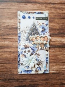 Kartka świąteczna z dziećmi #1