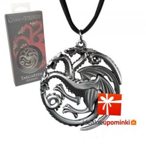 Gra o Tron - naszyjnik - Targaryen