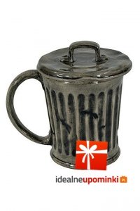 Kubek kosz na śmieci śmietnik 250 ml