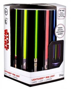 Star Wars - Mini lampka miecze świetlne z dźwiękiem