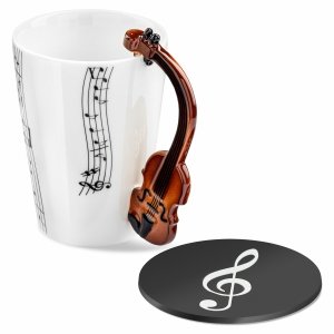 Kubek dla muzyka - skrzypce