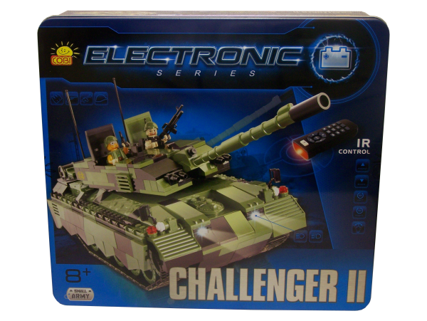 Klocki COBI - Czołg Challenger II - Zdalnie sterowany