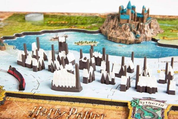 Harry Potter - Puzzle 4D Magiczny świat 892 el. 