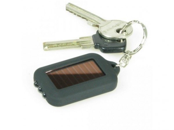 Latarka - brelok solarny 3 LED