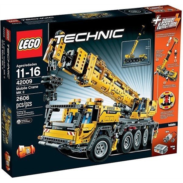Lego Technic 42009 Ruchomy żuraw MK II
