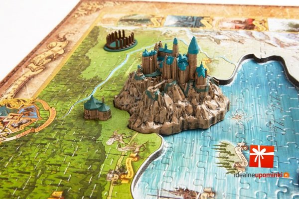 Harry Potter - Puzzle 4D Magiczny świat 892 el. 