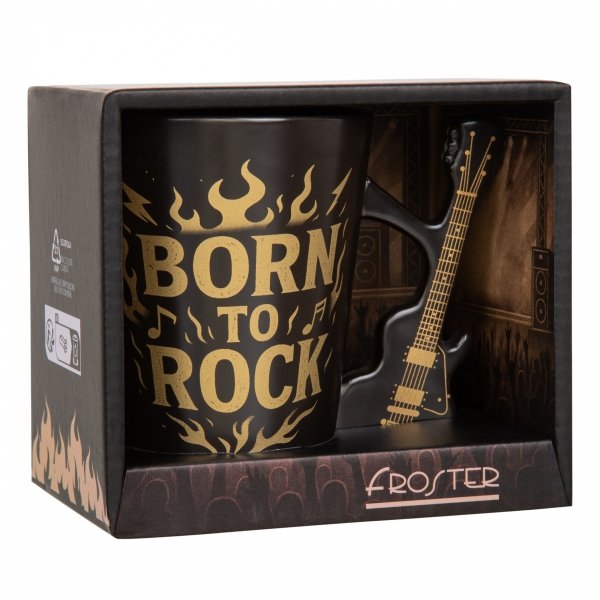 Kubek Gitara Elektryczna - Single Cut Style Born to rock