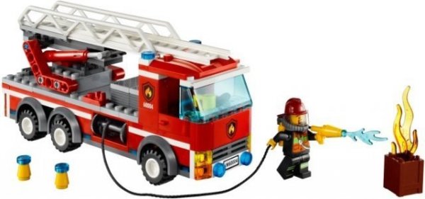 Lego City 60004 - Remiza Strażacka