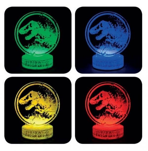 Jurassic World - Lampka nocna LED T-Rex 22 cm