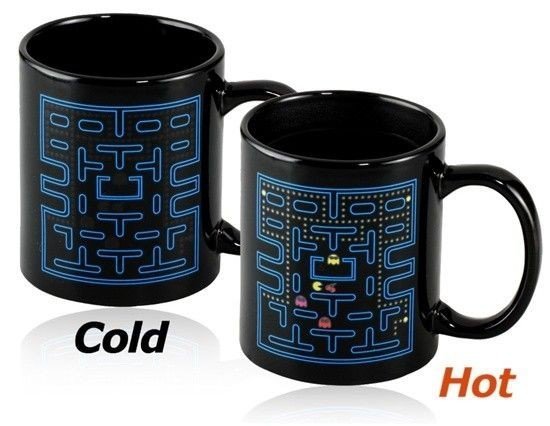 Kubek retro game arcade PAC-MAN - magiczny