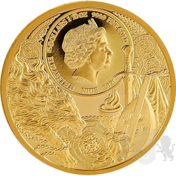 15$ złota moneta kolekcjonerska Ostatnie życzenie - Wiedźmin