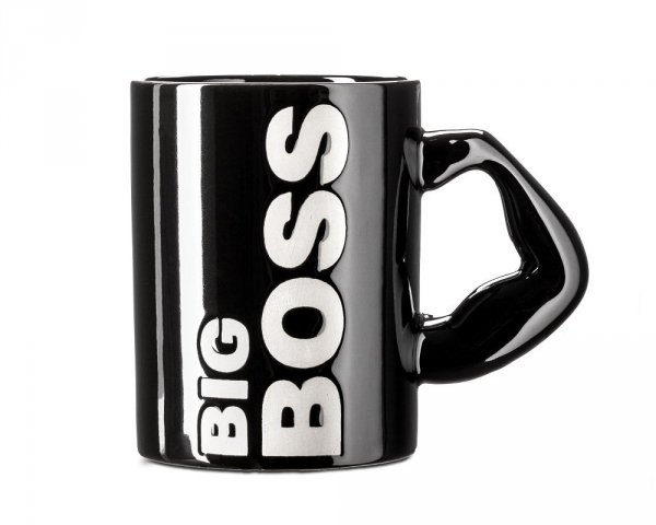 Kubek szefa czarny Big Boss