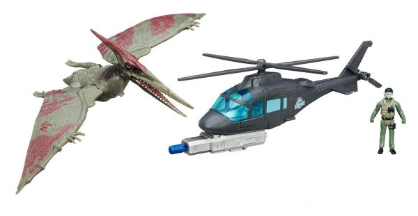Jurassic World - Pteranodon 30 cm vs Helikopter - Hasbro