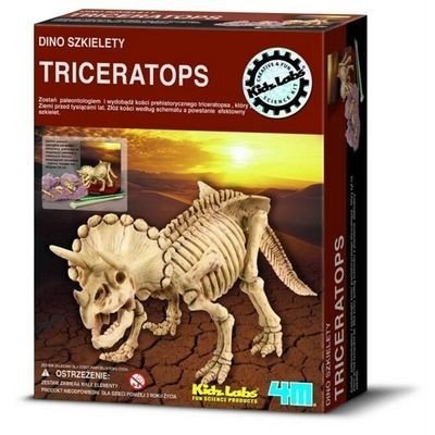 Wykopaliska Triceratops - Dino szkielet