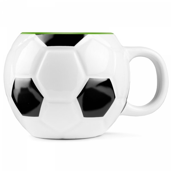 Kubek piłkarza ceramiczny 480 ml Footbal piłka