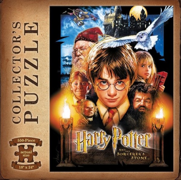 Harry Potter - Puzzle 550 el. plakat filmu Kamień filozoficzny