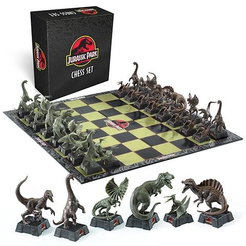 Jurassic Park - Szachy 3D dinozaury