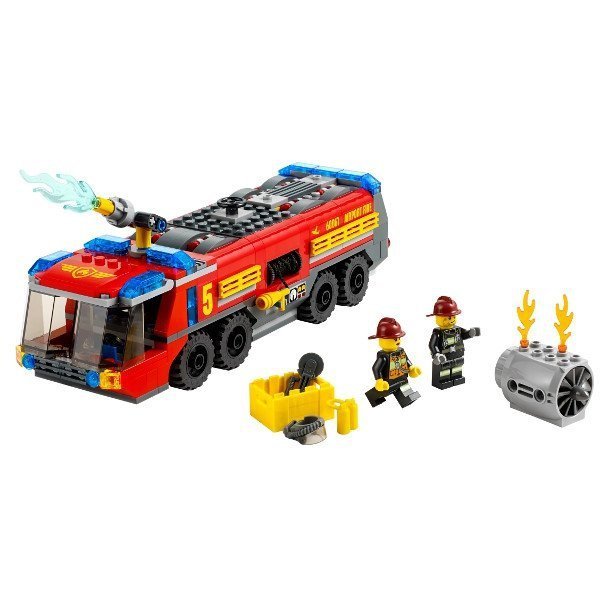 Lego City 60061 - Lotniskowy Wóz Strażacki