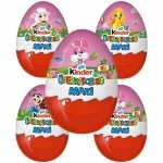 Kinder Maxi Jajko Niespodzianka Dziewczynki Wielkanoc 100g