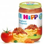 Hipp Bio obiadek Spaghetti z sosem Bolognese 8m 220g
