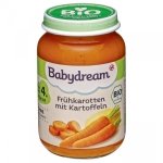 BabyDream Bio Warzywa Marchew Ziemniaki 4m 190g
