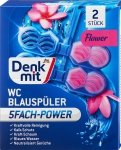 DenkMit 2x Kostki Zawieszka do WC Barwiące Kwiatowe Niemiec