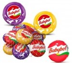 Babybel 3 Smaki Mix Mini Ser Półtwardy serki dojrzewające w wosku 8x20 szt.