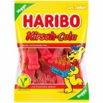 Haribo Wegańskie Żelki Cola z Wiśnią 175g z Niemiec