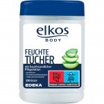 Elkos Chusteczki Nawilżane z Aloesem 150 szt Twarzy Rąk z Niemiec