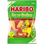 Haribo Żelki Kwaśne Ogórki Wegańskie Malina Cytryna Truskawka 175g