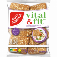 Bułki drożdżowe wieloziarniste Vital Fit 6 szt 540g 