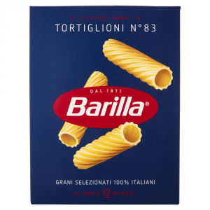 Barilla Włoski makaron Tortiglioni n. 83 Rurki 500g