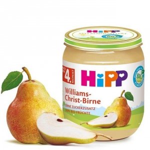 HIPP BIO Willams Christ Gruszka przecier owocowy 100% 125g 4m