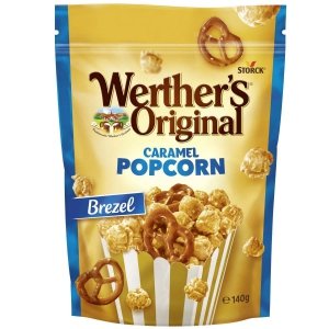 Werther`s Caramel Popcorn Brezel karmelowy 140g