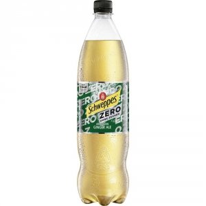 Schweppes Original American Ginger Ale ZERO Bez Cukru Dieta 1,25L Niemiecki