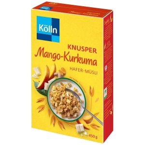 Kolln Musli Mleka Czekolada Mango Kurkuma 450g