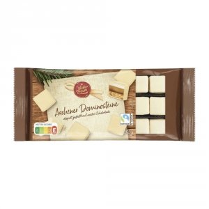 Wintertraum Wigilijne Czekoladowe Domino Białą Czekolada 250g