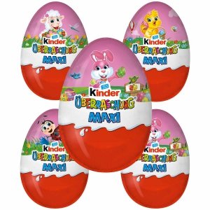 Kinder Maxi Jajko Niespodzianka Dziewczynki Wielkanoc 100g