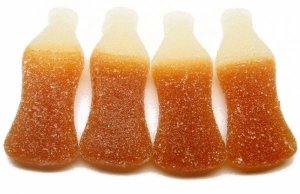 Haribo Kwaśne Żelki Cola 25 szt Wegetariańskie