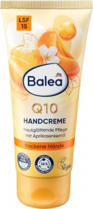 Balea Q10 Krem Rąk Olej Morelowy SPF15 Ochrona Opalanie 100ml Niemiecki
